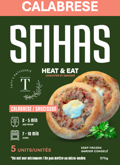 Tatys Patisserie Calabresa Sfiha 12 x 375 G